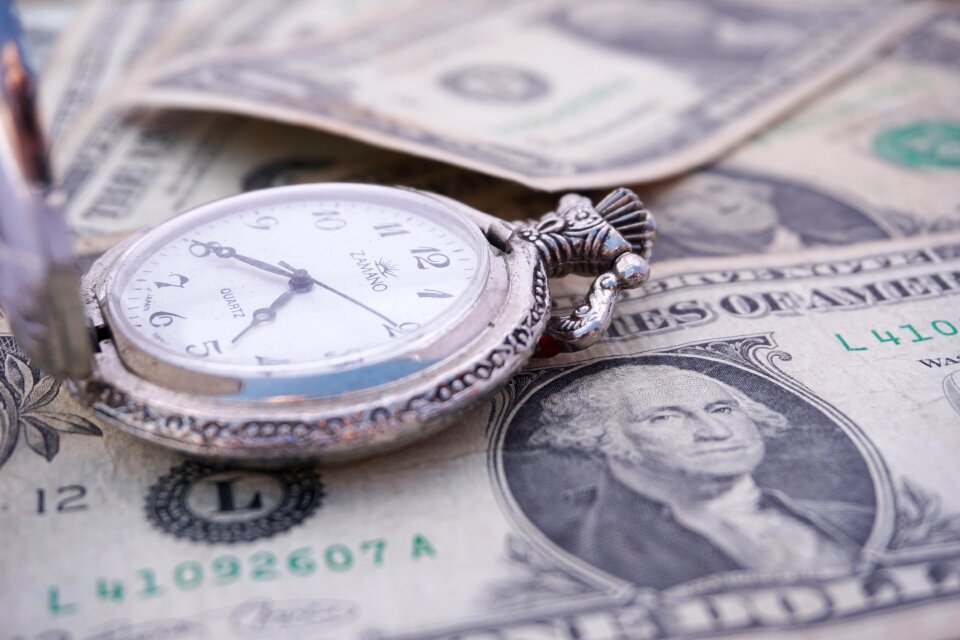 Stopwatch us dollars jack