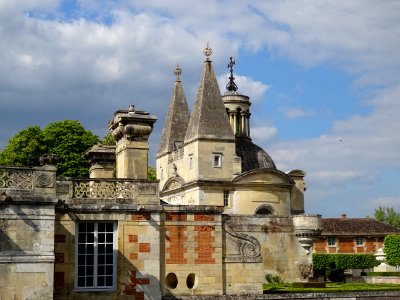 Château d'Anet de style Renaissance, Anet, Eure-et-Loir, 