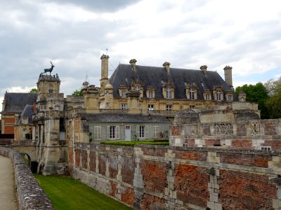 Château d'Anet de style Renaissance, Anet, Eure-et-Loir 