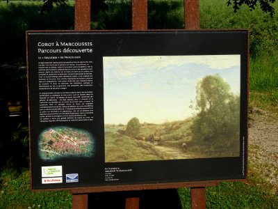 Parcours découverte, Corot à Marcoussis, Marcoussis, Ess… 