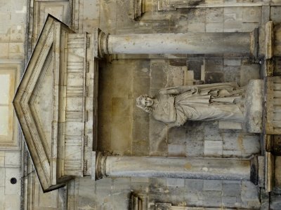 Statue de Jean Racine, La Ferté-Milon, Aisne 