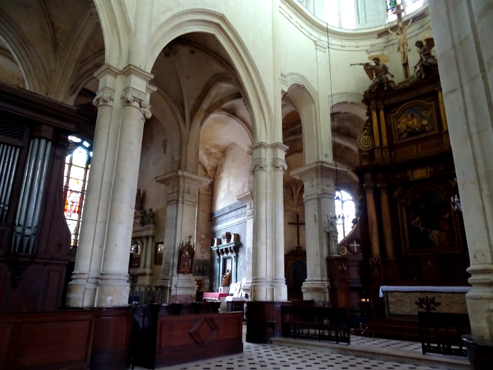 Choeur, église Saint-Jacques et Saint-Christophe, de style… 