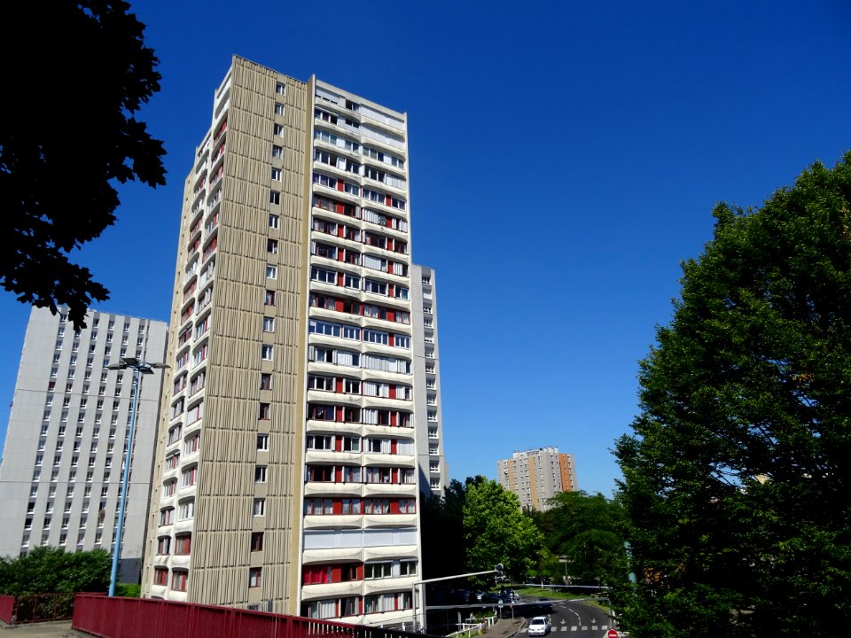 Immeubles, Bobigny, Seine-Saint-Denis 