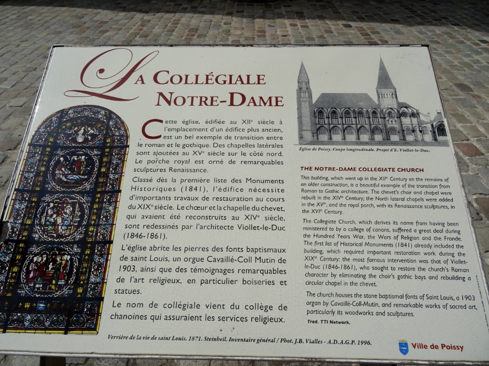 Collégiale Notre-Dame de Poissy, Poissy, Yvelines 