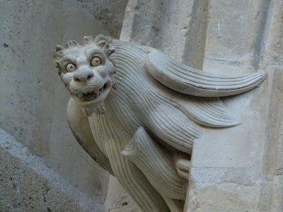 Détail d'un ... Cathédrale Saint-Etienne, Meaux, Seine-et-… 