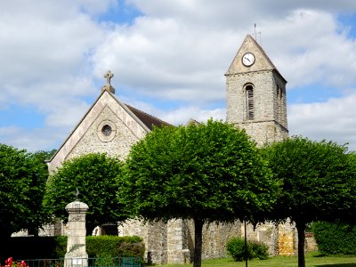 Eglise Notre-Dame-et-Saint-Blaise, Villeneuve-les-Bordes, … 
