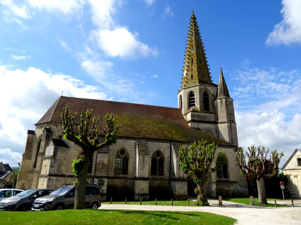Eglise Saint-André, Septmonts, Aisne 