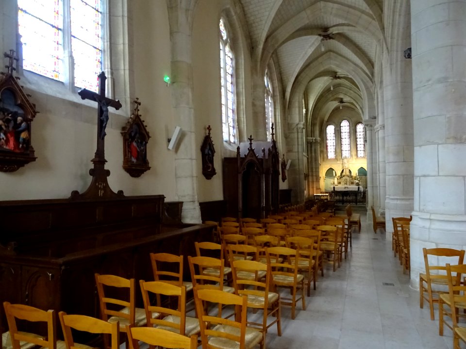 Nef, église Saint-Pierre-et-Saint-Paul, Sarcelles, Val-d'O… 