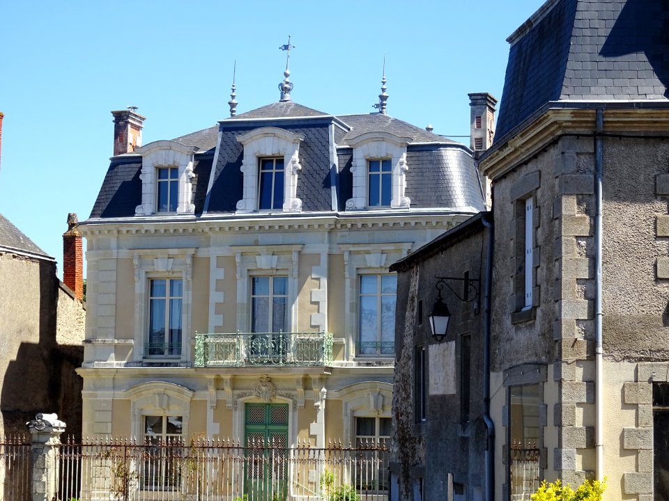 Belle demeure, Argenton-les-Vallées, Deux-Sèvres 