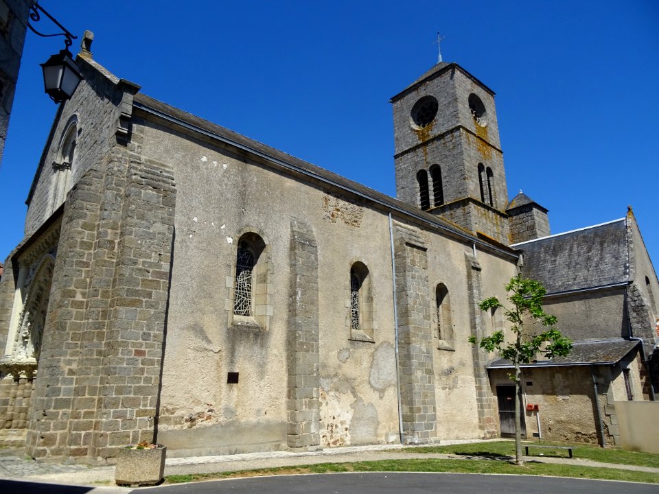 Eglise Saint-Gilles, Argenton-les-Vallées, Deux-Sèvres 