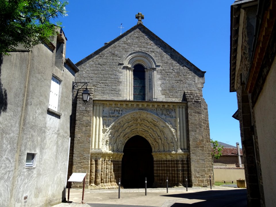 Eglise Saint-Gilles, Argenton-les-Vallées, Deux-Sèvres 