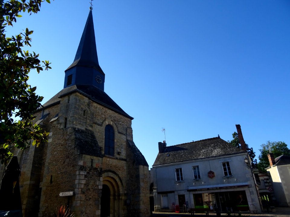 Église Saint-Venant, Ballan-Miré, Indre-et-Loire 