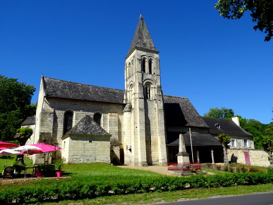 Eglise Saint-Germain, Saint-Germain-sur-Vienne, Indre-et-L… 