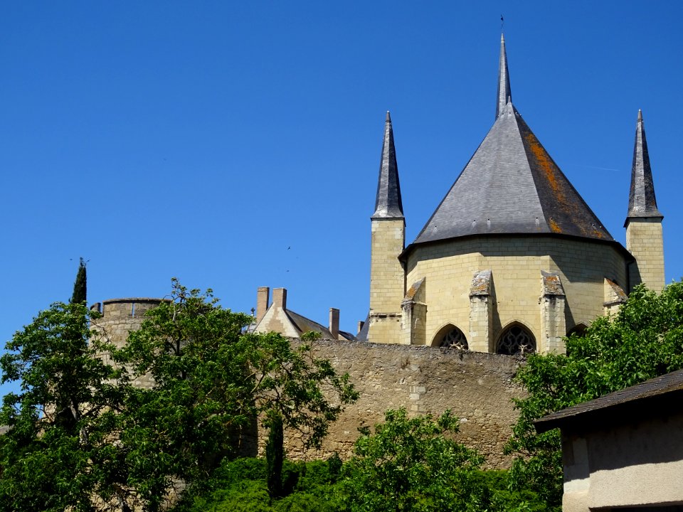 Collégiale Notre-Dame, Montreuil-Bellay, Maine-et-Loire. 