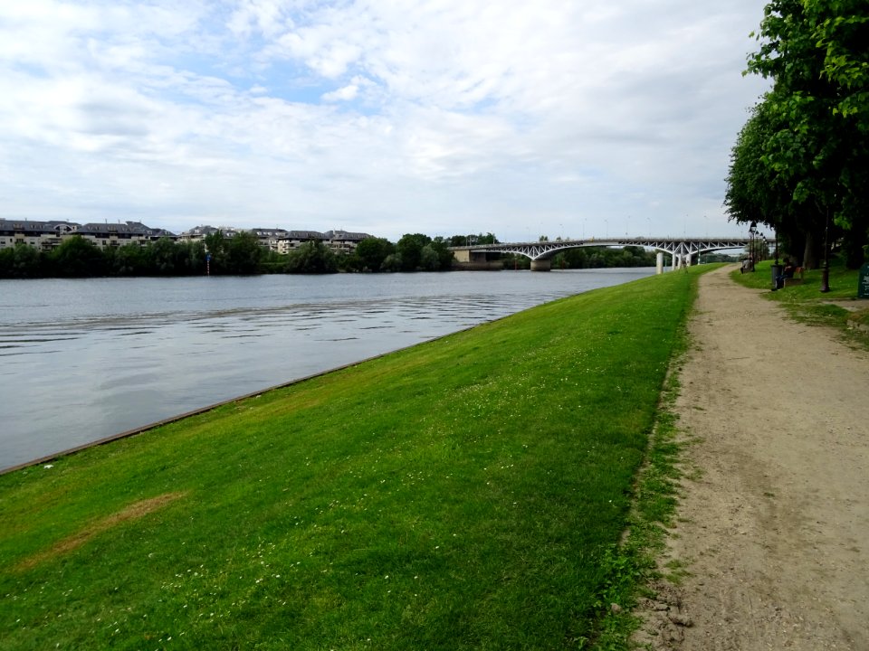 La Seine à Poissy, Yvelines 