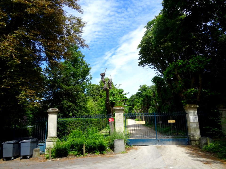 Grilles du château de Vert-Mont, Rueil-Malmaison 