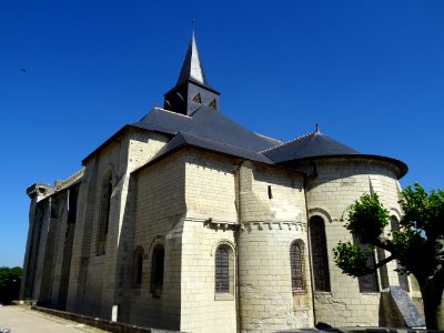 La collégiale Saint-Martin, Candes-Saint-Martin, Indre-et-… 