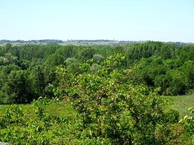 Vue depuis Montreuil-Bellay, Maine-et-Loire 