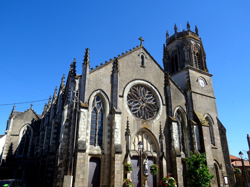 Eglise Saint-Jean-Baptiste, Maulevrier, Maine-et-Loire 