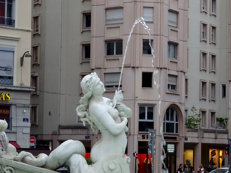 Fontaine des Jacobins, 2e arrondissement de Lyon, Rhône 