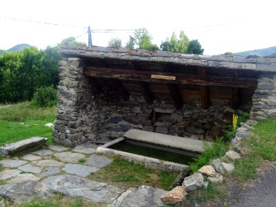 Le lavoir, Le Villaret, près de St-Julien-Chapteuil, Haute… 