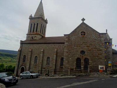 Eglise Saint-Martial, Chaudeyrolles, Haute-Loire 