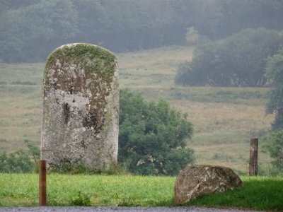 Menhir La Pierre Plantée, Lacaune, Tarn 