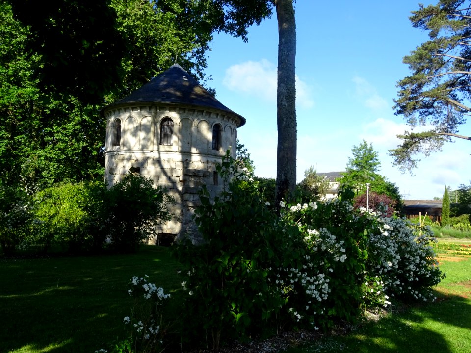 Le parc du lycée Saint-Antoine, Marcoussis, Essonne 
