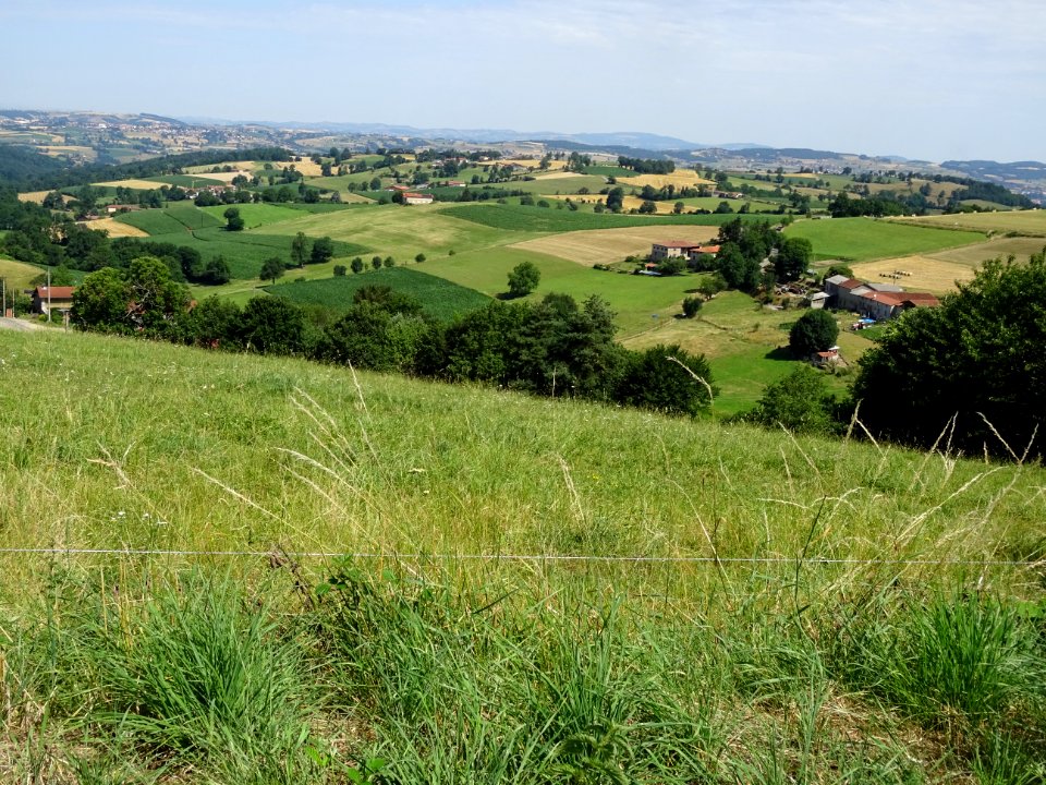 Entre le Bas Cluzel, La Brosse, Le Cry et Grammond, monts … 