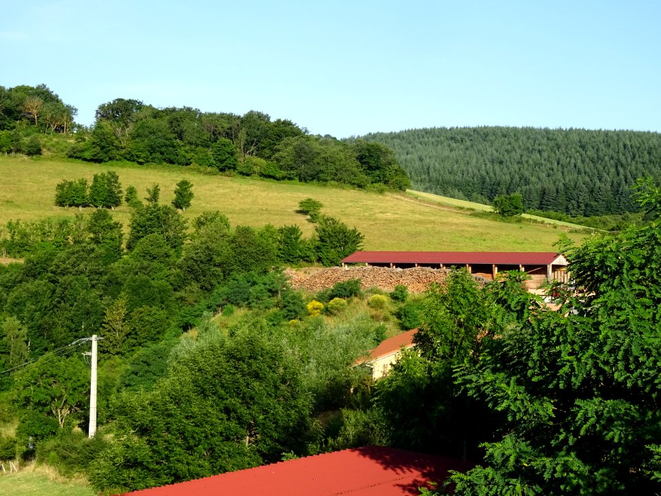 Premier matin, la vue depuis Yzeron, Rhône 