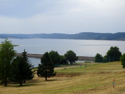Le lac de Naussac, Langogne, Lozère 