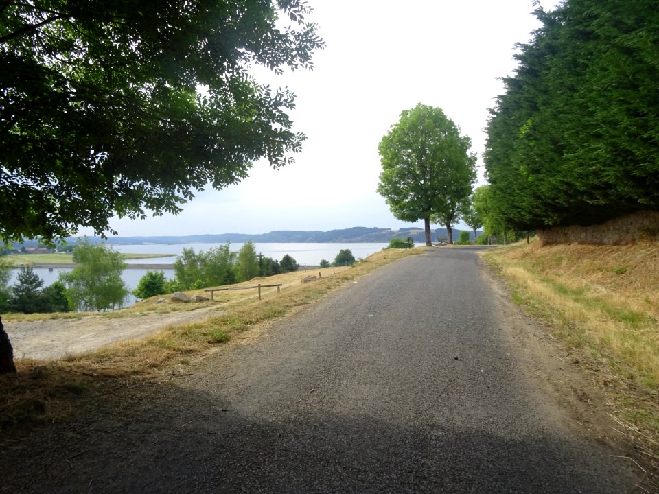 Le lac de Naussac, Langogne, Lozère 
