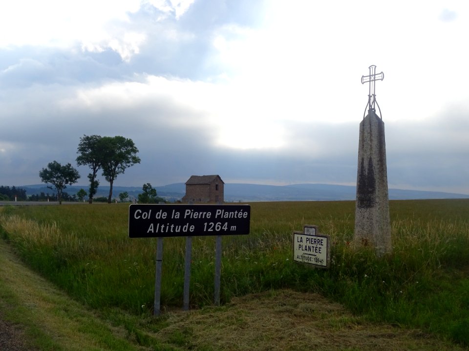Col de la Pierre Plantée, 1264m, Lozère 