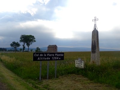 Col de la Pierre Plantée, 1264m, Lozère photo