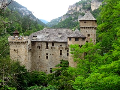Château de la Caze, route des gorges du Tarn, Ste Enimie, … 