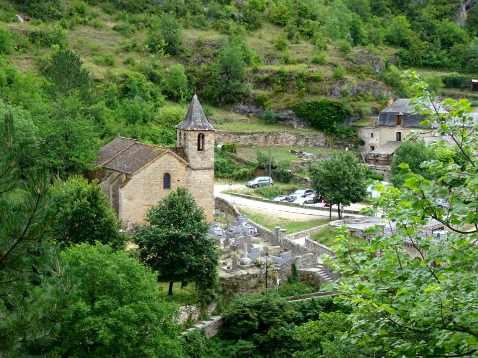 Eglise Notre-Dame-de-l'Assomption, St-Chély-du-Tarn, Lozèr… 