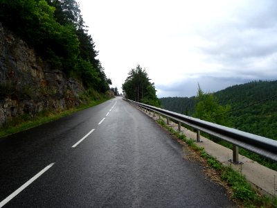 Montée vers le Causse Sauveterre 