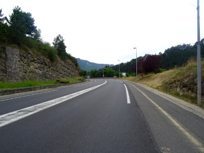 Arrivée à Mende, Lozère 