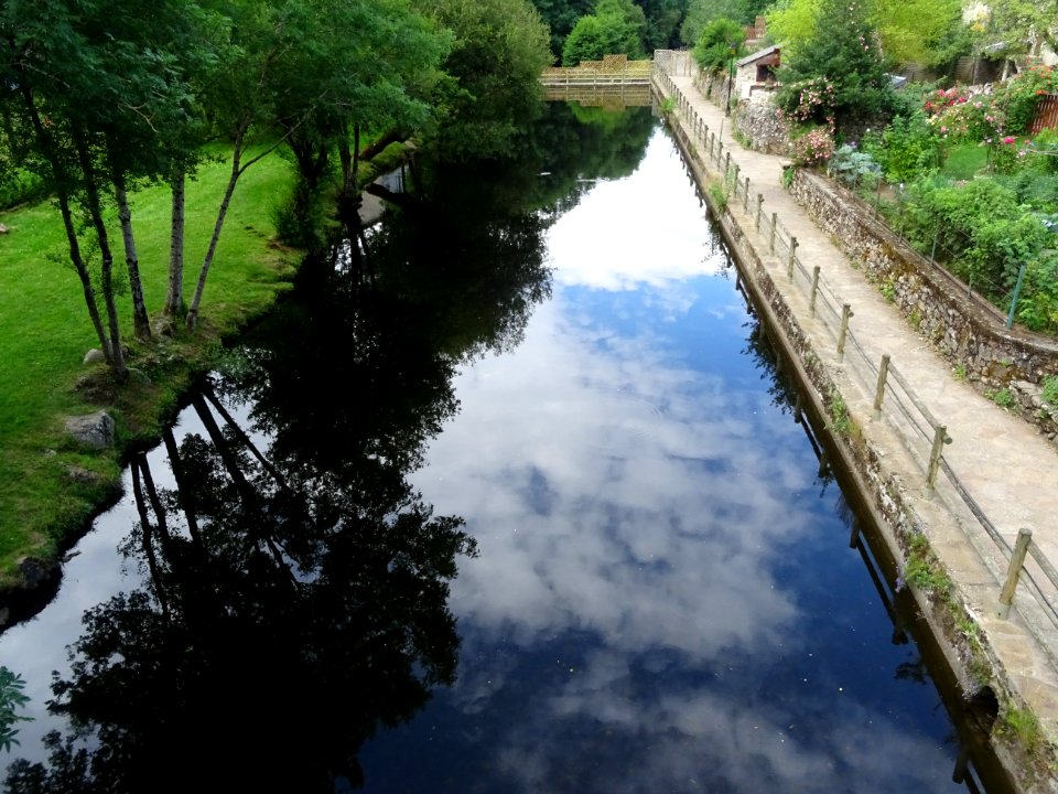 La rivière L' Agout , Fraisse-sur-Agout, Hérault 