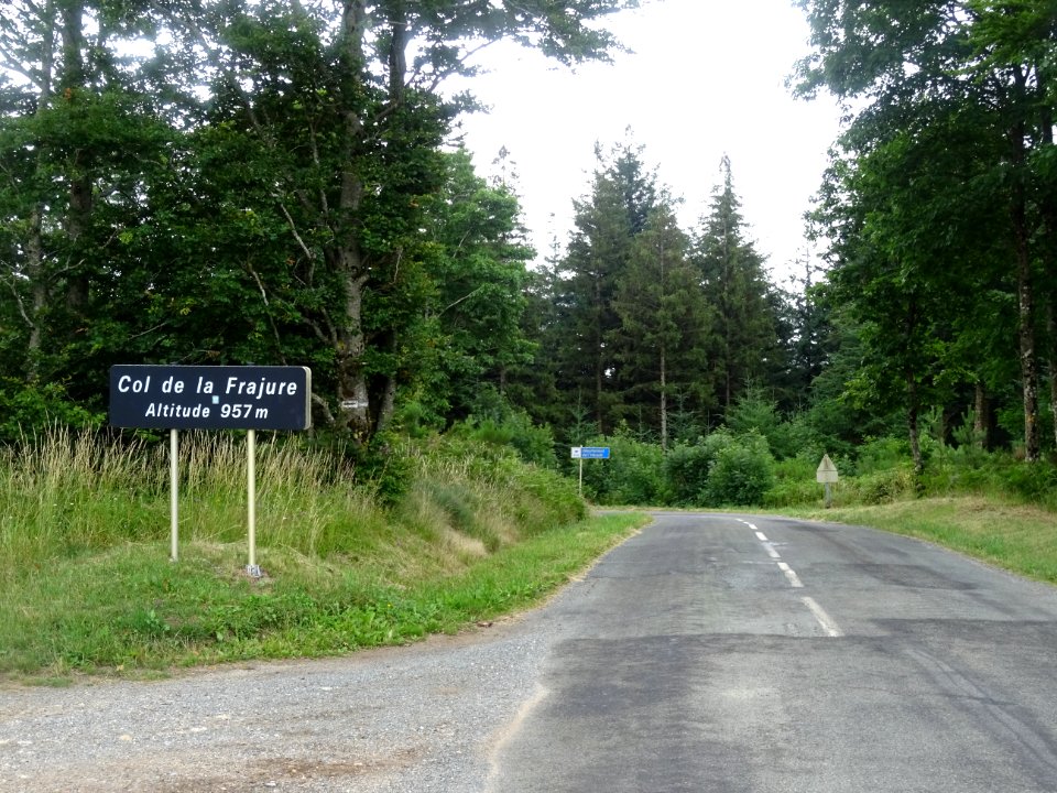 Col de la Frajure, 957 m, Villelongue, commune de Nages, l… 