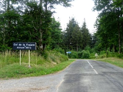 Col de la Frajure, 957 m, Villelongue, commune de Nages, l… 