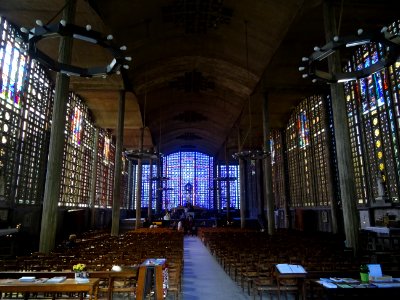 Nef, église Notre Dame du Raincy, Le Raincy, Seine-St-Deni… photo