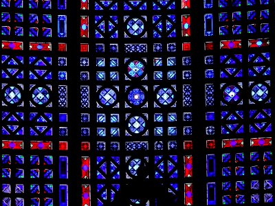 Vitraux, église Notre Dame du Raincy, Le Raincy, Seine-St-… photo