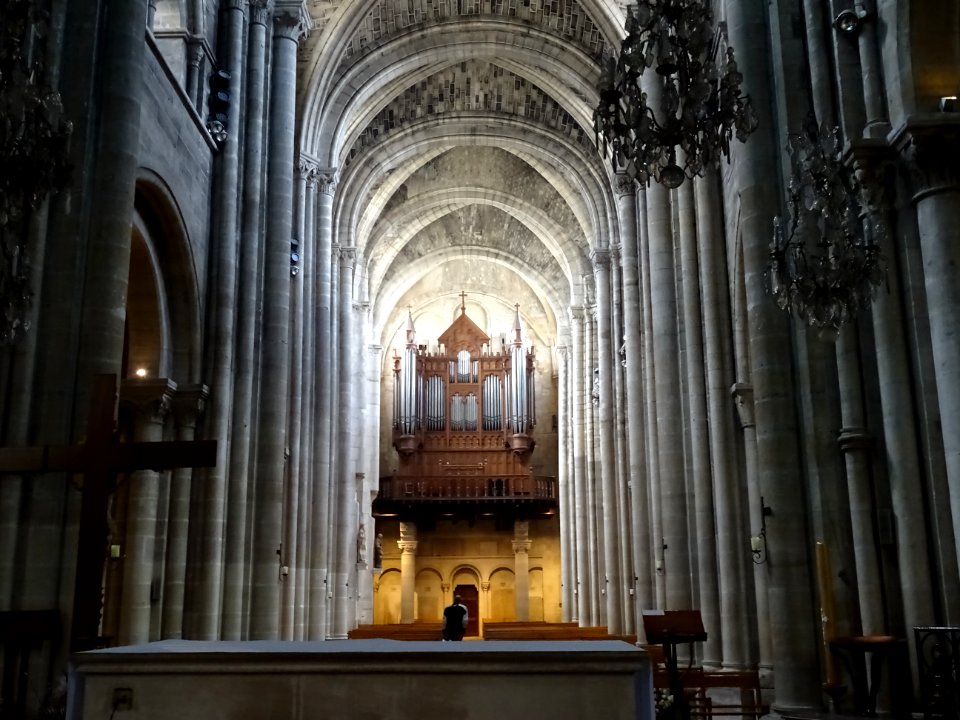 Orgue, collégiale Notre-Dame de Poissy, Poissy, Yvelines 