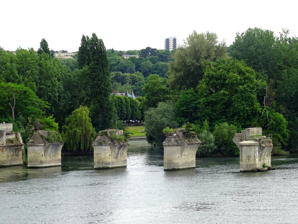 La Seine à Poissy, Yvelines 