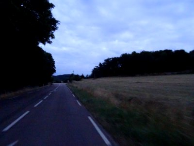 En montant vers Yzeron, juste avant la bifurcation vers Sa… 