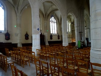 Nef, église Saint-Pierre-et-Saint-Paul, Sarcelles, Val-d'O… 