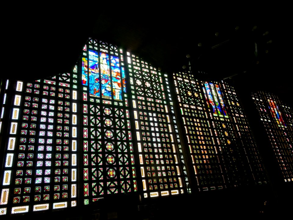 Vitraux, église Notre Dame du Raincy, Le Raincy, Seine-St-… 