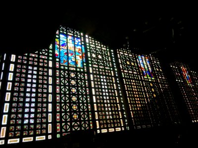 Vitraux, église Notre Dame du Raincy, Le Raincy, Seine-St-… photo