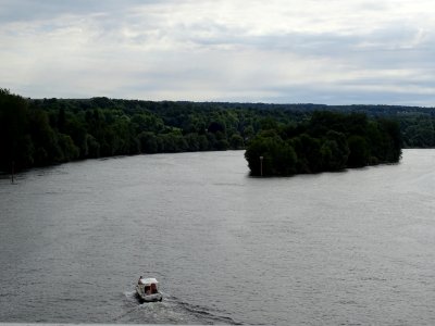 La Seine à Poissy, Yvelines 